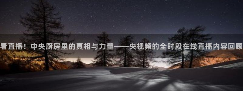 绿茵足球直播免费观看直播：看直播！中央厨房里的真相与力量——央视频的全时段在线直播内容回顾